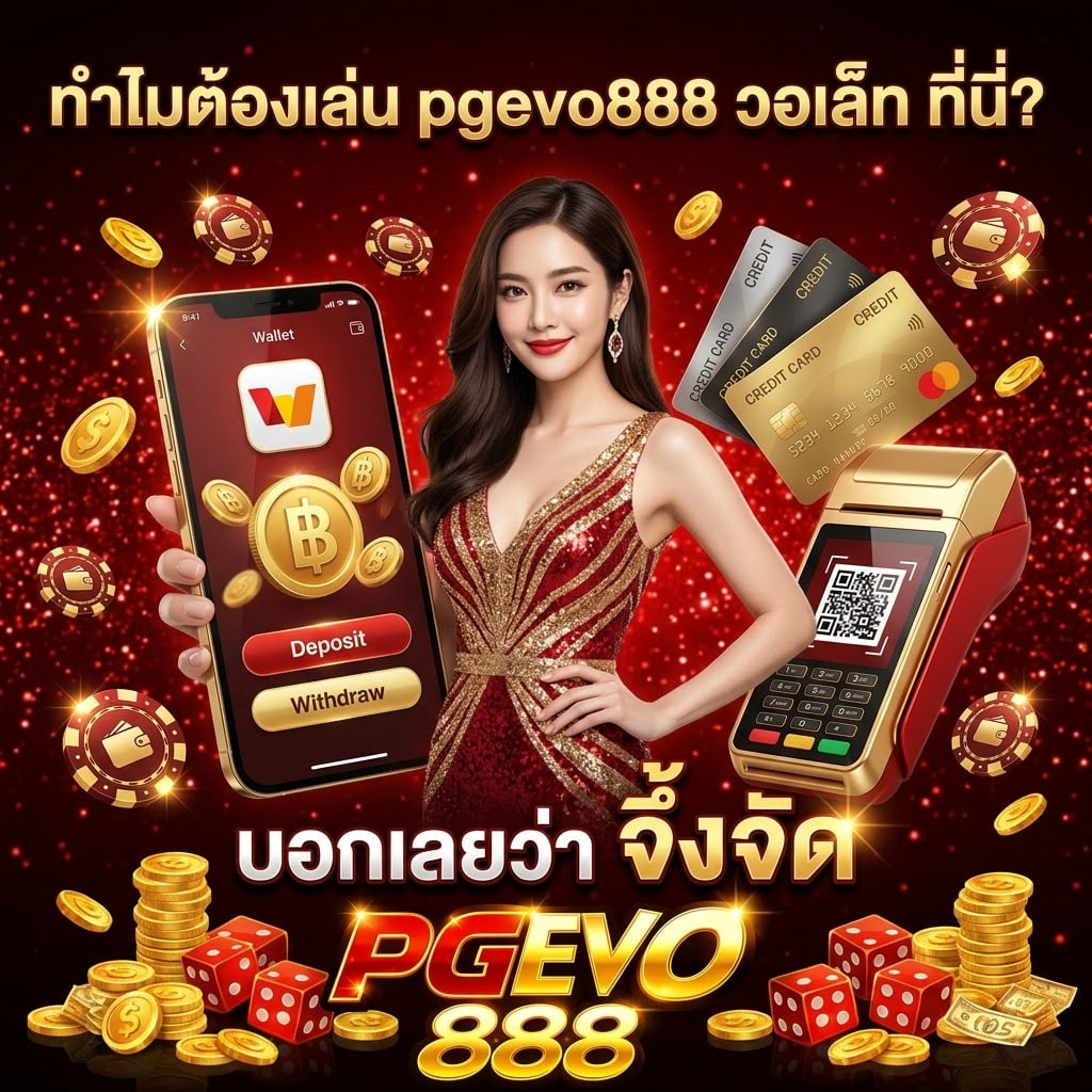 ทำไมต้องเล่น pgevo888 วอเล็ท ที่นี่? บอกเลยว่า จึ้งจัด